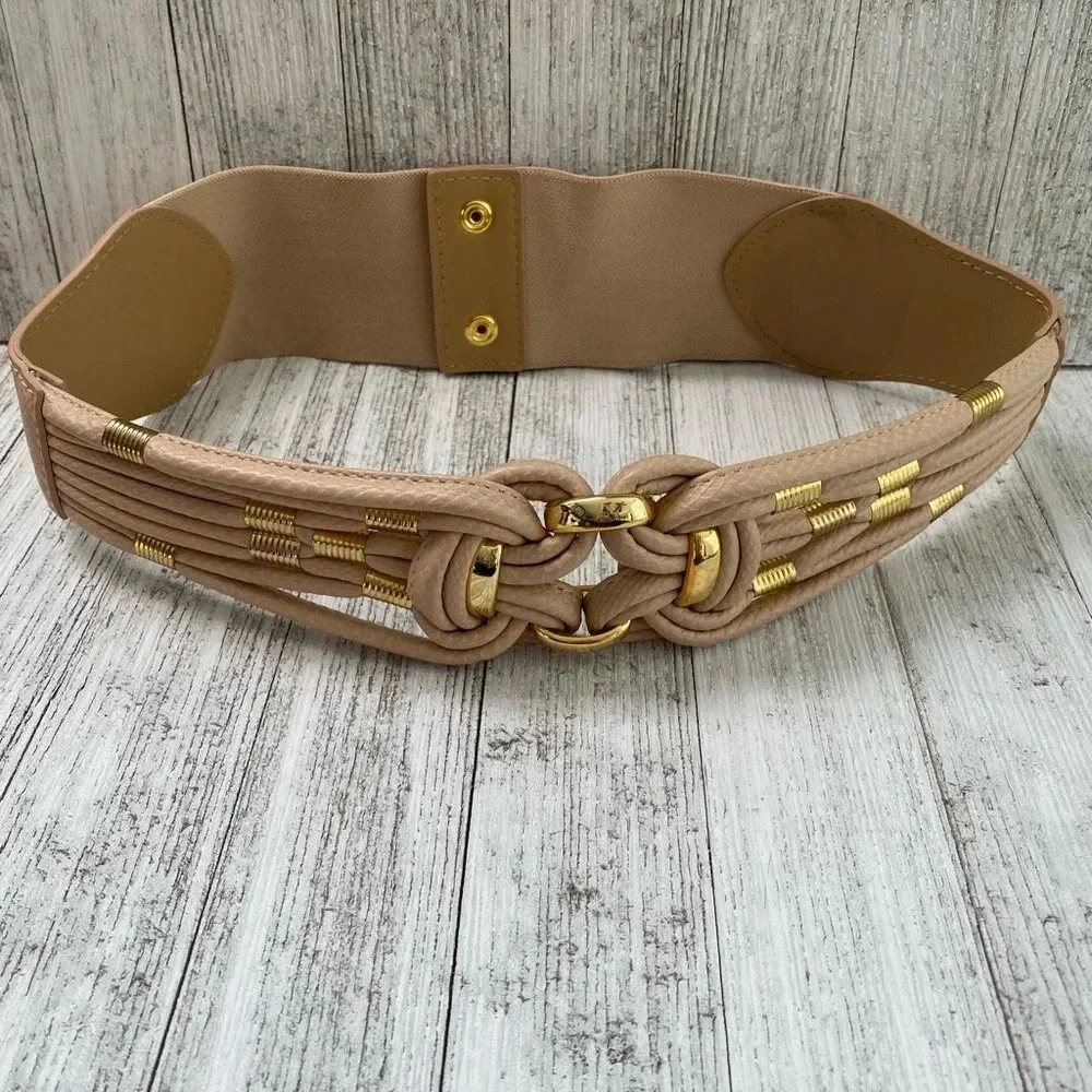 ❤️ Beautiful retro Tan belt 28” - Picture 5 of 6